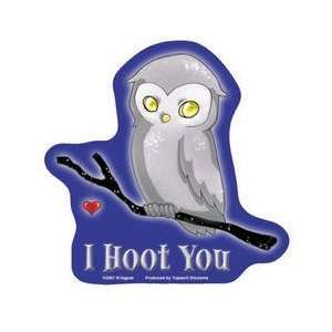  Krisgoat   I Hoot You Love Owl   Sticker / Decal: Arts 