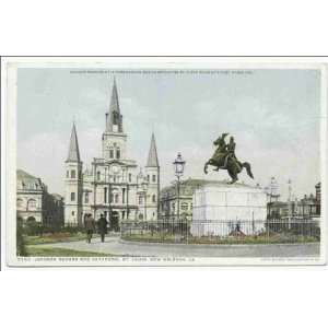   and Cathedral St. Louis, New Orleans, La 1900 1902