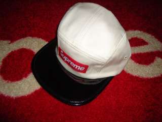 SUPREME 2012 S/S BOX LOGO TARPON CAMP CAP HAT SAFARI DONEGAL LEOPARD 