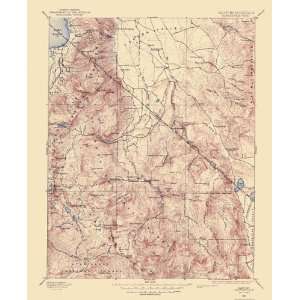  USGS TOPO MAP MARKLEEVILLE SHEET CALIFORNIA NEVADA (CA/NV 