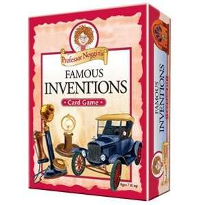  Prof. Noggins Trivia Card Game   Famous Inventions Toys 