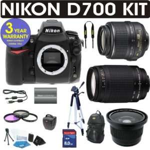  Nikon D700 (IMPORT) Digital Camera + Nikon 18 55mm VR Lens + Nikon 