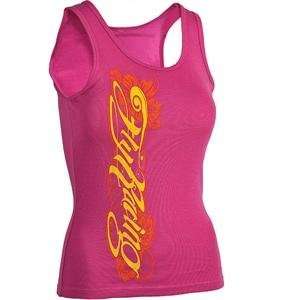   : Fly Racing Womens Script Tank Top   2010   Large/Berry: Automotive