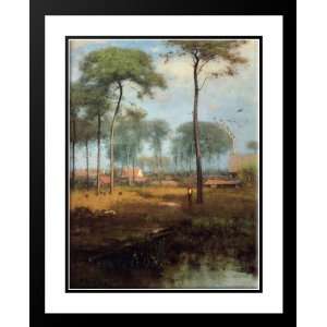 Inness, George 28x36 Framed and Double Matted Early Morning, Tarpon 