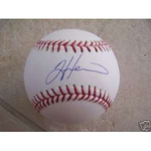  Autographed Tim Hudson Ball   Official Ml Sports 