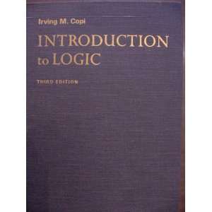  Introduction to Logic Irving M.Copi Books