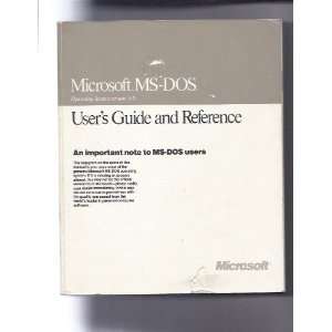 Microsoft MS DOS Operating System Version 5.0  Users 