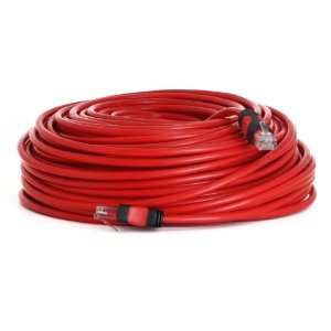  Aurum Cables   Cat5e Network Ethernet Cable   Red   75 Ft 