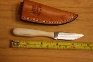 ANZA 2011 SPLINTER SMOOTH BONED KNIFE w/ Sheath  