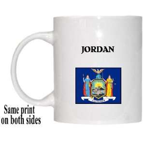  US State Flag   JORDAN, New York (NY) Mug 