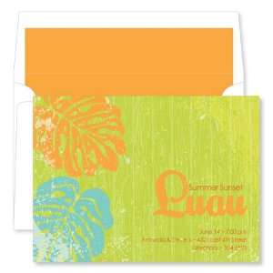   Collections   Invitations (Luau Palms Lime)
