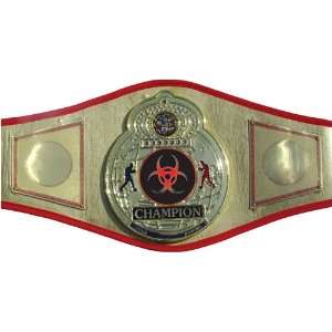 MMA Gold Flash Title Belt