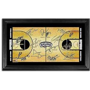  Spurs Highland Mint NBA Signature Court