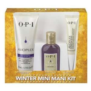    OPI Winter Mini Mani Kit, Avoplex Manicure Set, 3 pc Beauty
