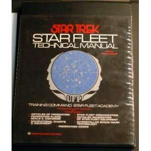 Star Trek Starfleet Technical Manual:  Books