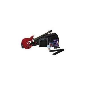   Rockit 21 Electric Guitar Package, Wine Red Musical Instruments