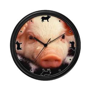  Little Piggie Pets Wall Clock by CafePress: Home & Kitchen