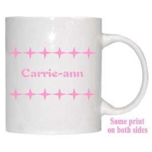  Personalized Name Gift   Carrie ann Mug 