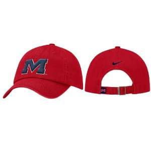  Ole Miss Rebels Red College Slouch Fit Adjustable Cap By 