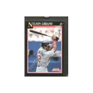 1991 Score Regular #288 Nelson Liriano, Minnesota Twins 