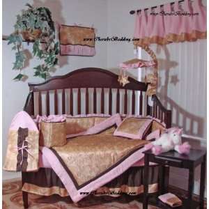   Designer 10 piece Baby Crib Bedding Set w/Musical Mobile: Baby