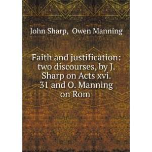   Acts xvi. 31 and O. Manning on Rom . Owen Manning John Sharp Books