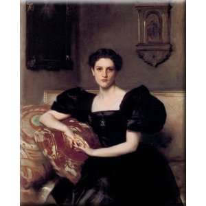 Elizabeth Winthrop Chanler 13x16 Streched Canvas Art by Sargent, John 