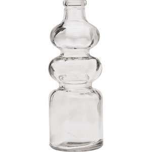  Clear Vintage Glass Bottle (genie design)