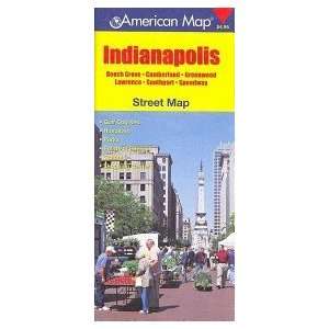   American Map 626774 Indianapolis Indiana Street Map