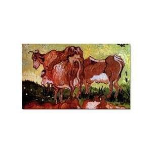  Cows after Jordaens By Vincent Van Gogh Magnet Office 