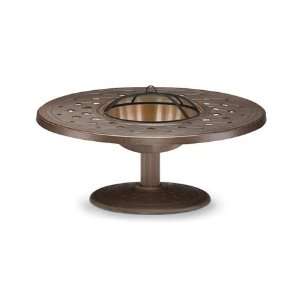   Patio Fire Pit Table Textured Canyon Finish: Patio, Lawn & Garden