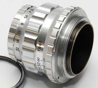 Tokyo Kogaku f. Leica screw 3,5/5cm Topcor rigid lens  