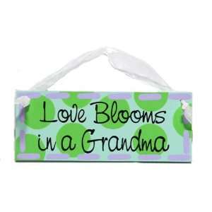  Tumbleweed Love Blooms in a Grandma Decorative Wooden 