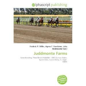  Juddmonte Farms (9786133977600) Books