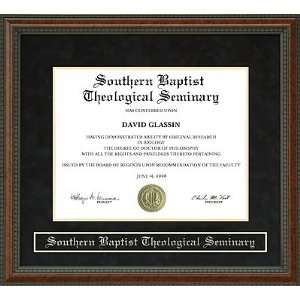  Southern Baptist Theological Seminary (SBTS) Diploma Frame 