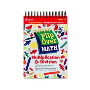  Flip Over Math: Multiplication & Division: Toys & Games