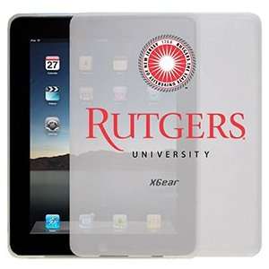  Rutgers University on iPad 1st Generation Xgear ThinShield 
