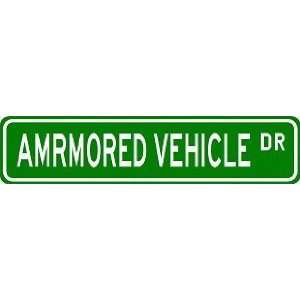   VEHICLE Street Sign ~ Custom Aluminum Street Signs