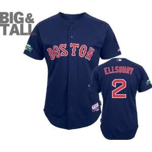  Jacoby Ellsbury Jersey: Big & Tall Majestic Navy Authentic 