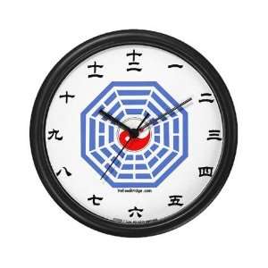  Chinese Bagua Yin Yang Religion Wall Clock by  