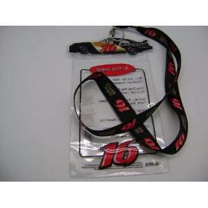  Greg Biffle Lanyard w/ticket holder 