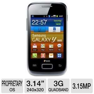  Samsung Galaxy Y Duos S6102 Unlocked Cell Phone 