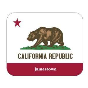  US State Flag   Jamestown, California (CA) Mouse Pad 
