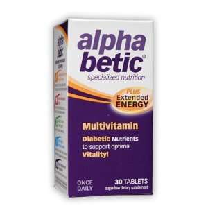  alpha betic® Multivitamin Plus Extended Energy 30 Tabs 