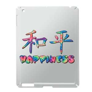  iPad 2 Case Silver of Asian Happiness in Tye Dye Colors 