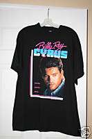 1992 Billy Ray Cyrus Concert shirt signed Miley Dad XL  