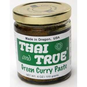 Thai and True Curry Paste   Green  Grocery & Gourmet Food