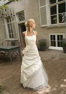 Elegant long White Tulle Prom Gown Christmas Party Dress Bridesmaid 
