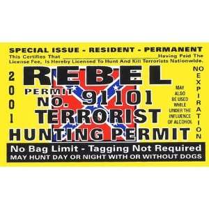  Rebel Hunting Permit: Automotive