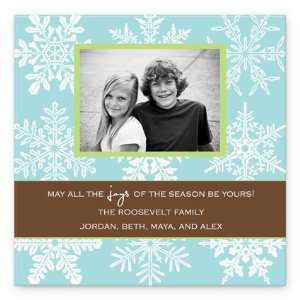  Snow on Ice Holiday Photo Card Holiday Cards Everything 